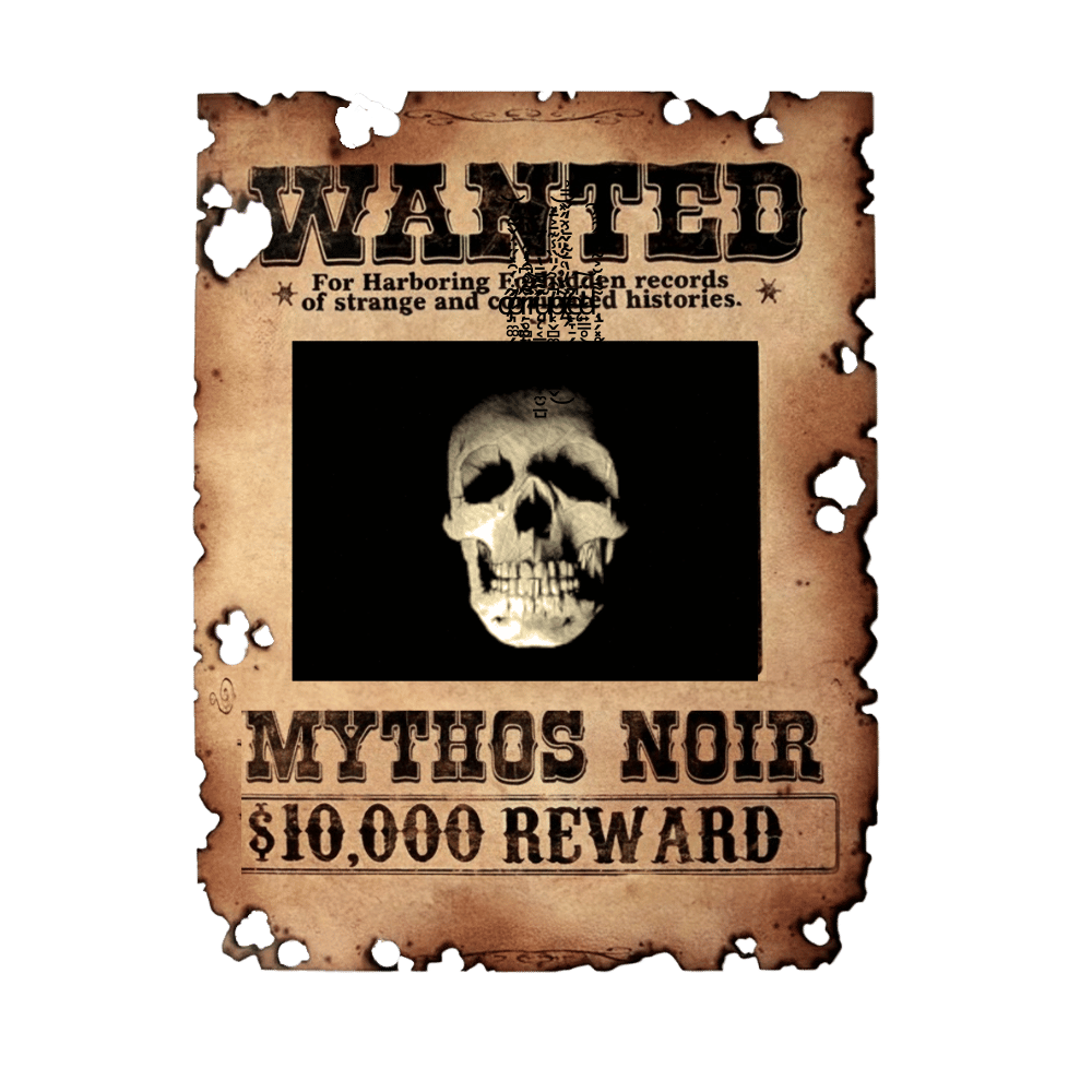 Mythos Noir wanted poster